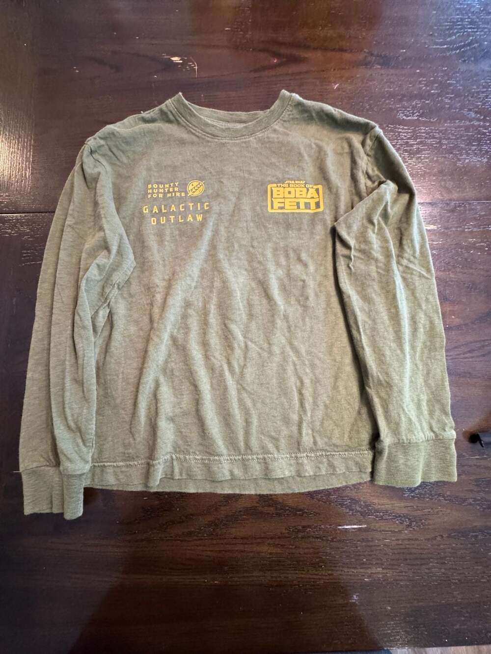 Gap Kids Star Wars The Book Of Boba Fett Long Sleeve Size M